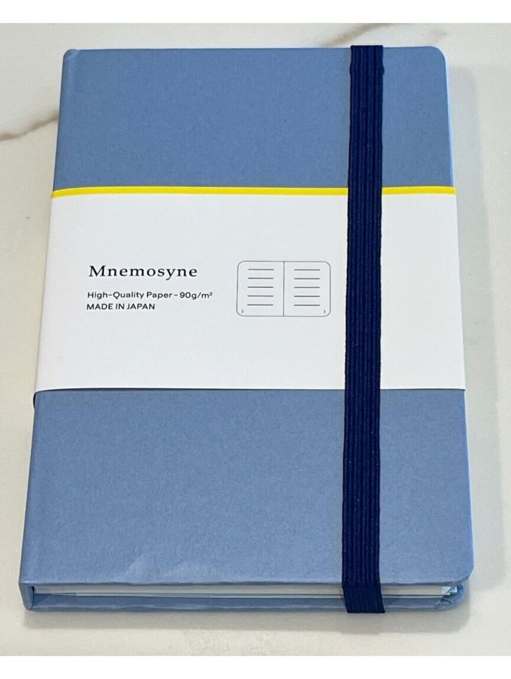 BNWT Maruman Blue Mnemosyne A6 Ruled Notebook Made in Japan